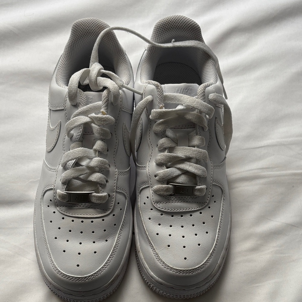 Nike Air Force 1 White Athletic Sneakers
